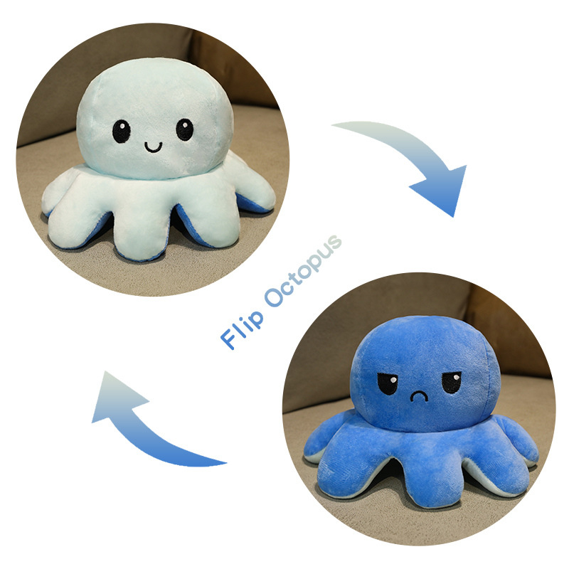 하늘색에서 진한 파란색으로 / 20cm