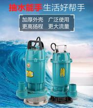 厂家直销QDX潜水泵家用抽水泵高扬程大流量灌溉水泵1寸2寸3寸4寸