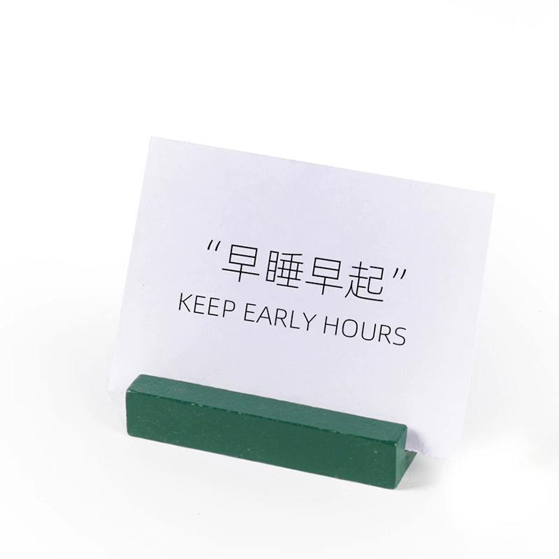 Wooden simple postcard, table photo, factory direct supply