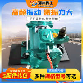 2.2KW快装变频震动1.5KW平板振捣电机混凝土桥梁高频附着式振动器