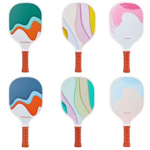 New Solid Wood Pickleball Racket High-End All-In-One Package Frame Outdoor Sports Pickleball Racket Gift Promotion Set