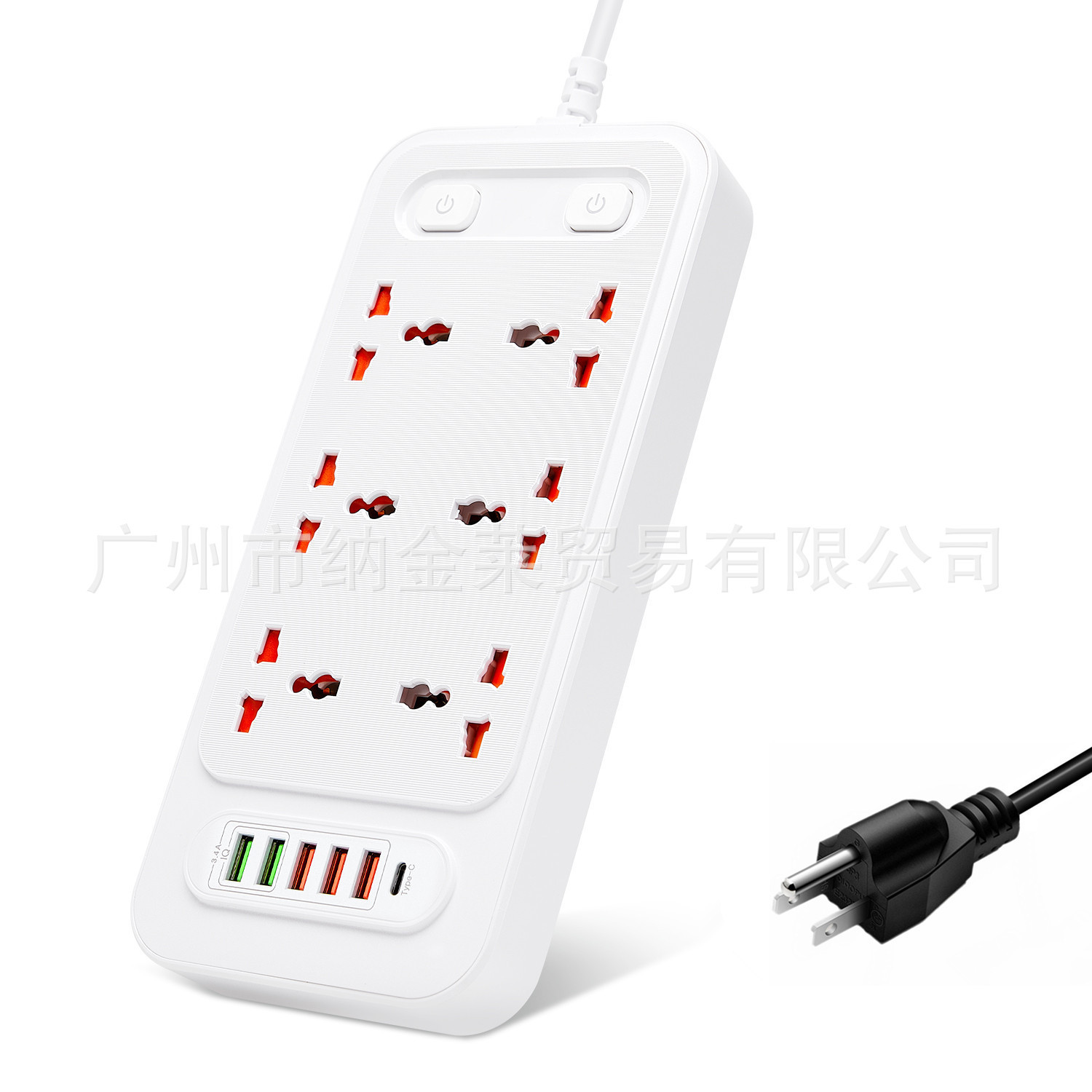 BKL- 220k Neng TYPE-C 삼각대 미국 표준 흰색