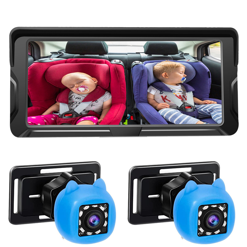 Amazon's New Best-Selling 6.86inch Car-Mounted Baby Monitor 1080P Dual-Screen Infrared Night Vision Amazon's New Best-Selling 6.86inch Car-Mounted Baby Monitor 1080P Dual-Screen Infrared Night Vision