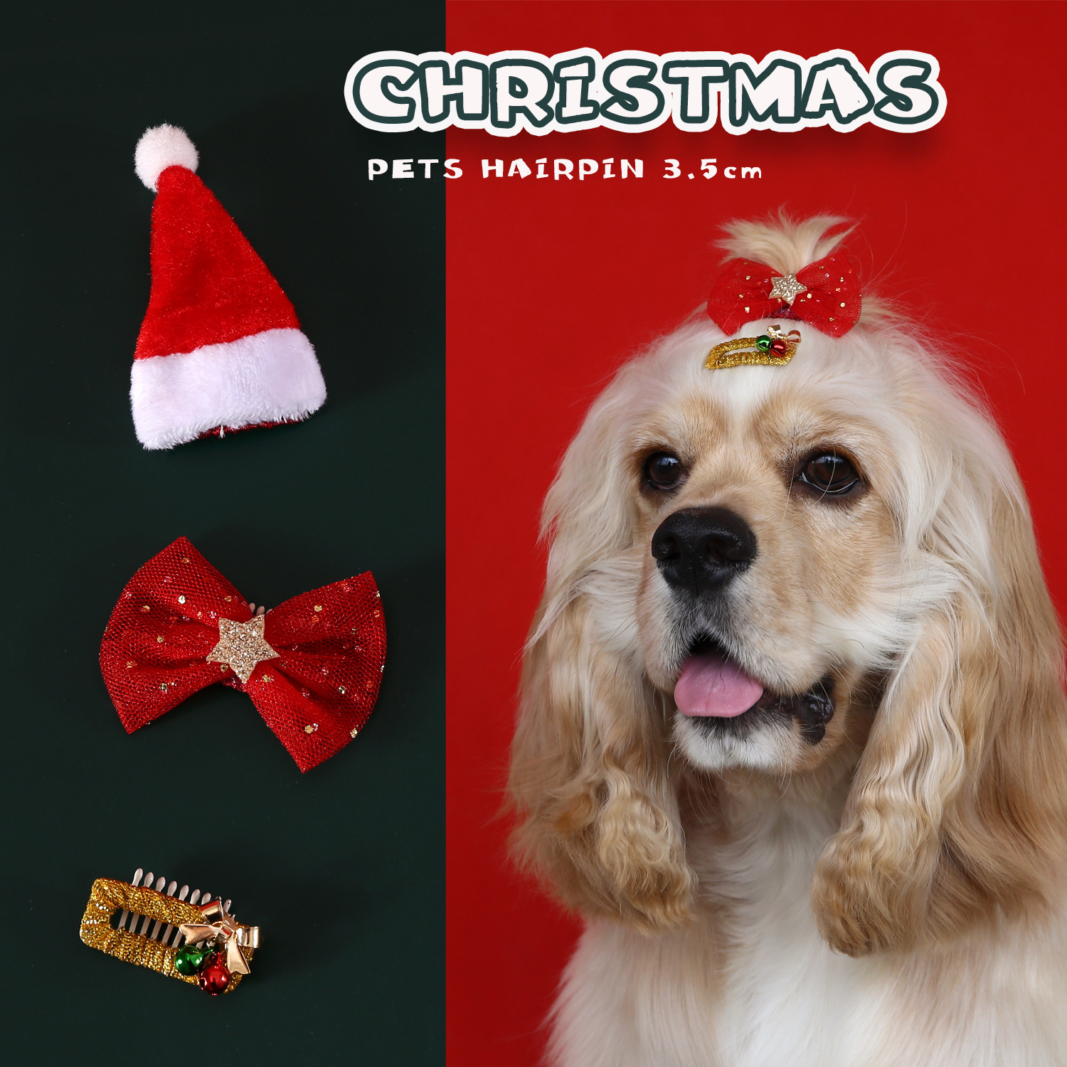 2024 mascotas navideñas peludos perros gatos peludos