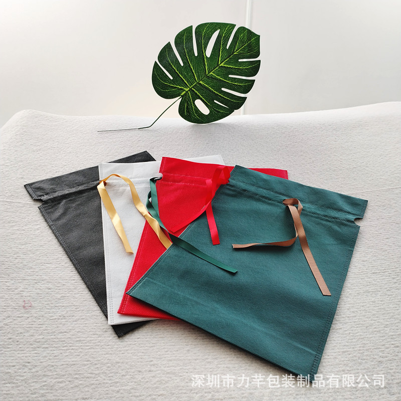 圣诞拉绳束口袋现货抽绳糖果礼品袋伴手礼喜糖节日玩具束口收纳袋|ru