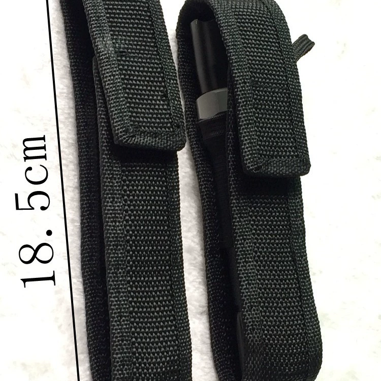 Сильный свет фонарик нейлоновый тканевый чехол 18cm нейлоновый поясной чехол Q5 Light C8 универсальная тканевая сумка прямые продажи с фабрики оптом