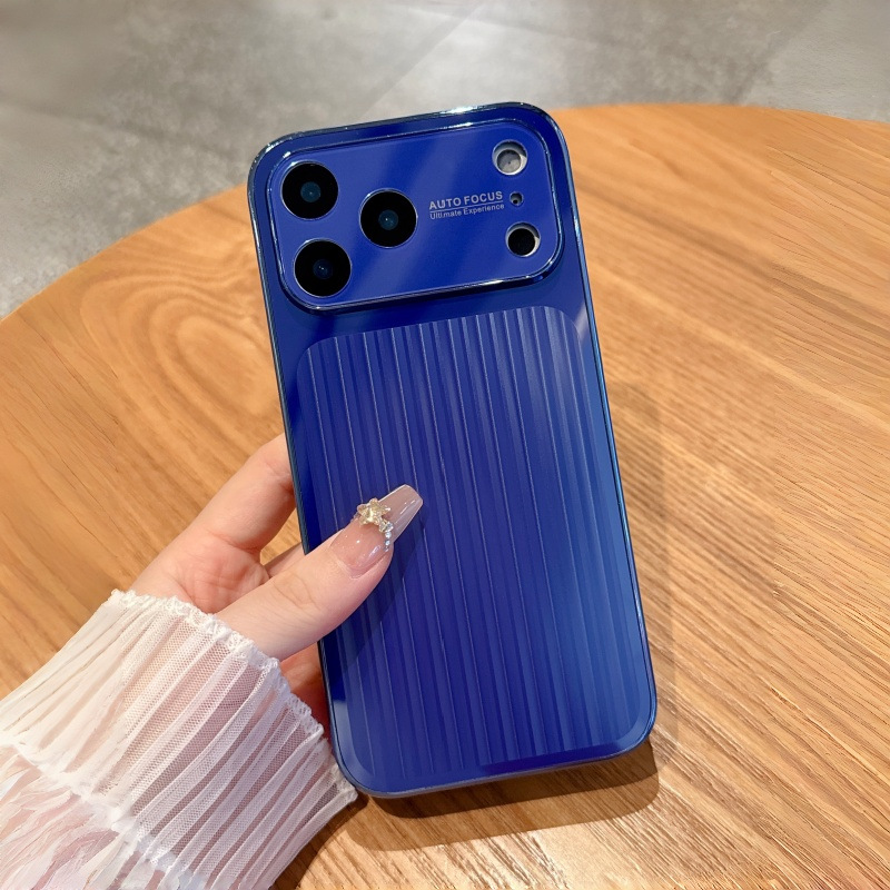 秒变iPhone18promax电镀散热边瓦楞手机壳苹果17高级16防摔保护套
