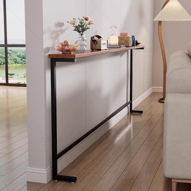 Home Sofa Back Storage Rack, Long Cabinet at the End of the Bed, Narrow Storage Cabinet Against the Wall, Narrow Shelf for Entryway, Gap Long Shelf