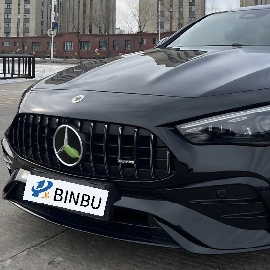 Suitable for Mercedes-Benz Cle-Class Front Grille Cle260 300 W236 Amg Vertical Bar Gt Front Grille Modification and Upgrade