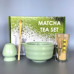 抹茶日式透明釉带嘴抹茶碗刷套装百本立宋代茶道茶刷茶碗茶勺茶筅