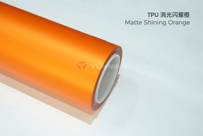 Auto Color Change Film – factory wholesale, cross-border direct sales - tpu-matte-shiny-orange-15215m