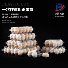 鸡蛋托透明塑料一次性鸡蛋鸭蛋包装盒厂家现货多规格收纳盒鸡蛋盒