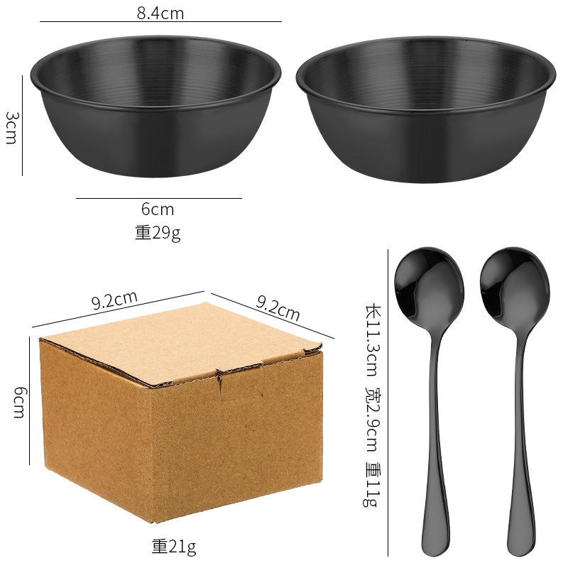 元のメーカーのステンレスのおかずの皿の調味料の皿の現物の家庭用の骨の皿の調味料の小皿の鍋の調味料の皿|undefined