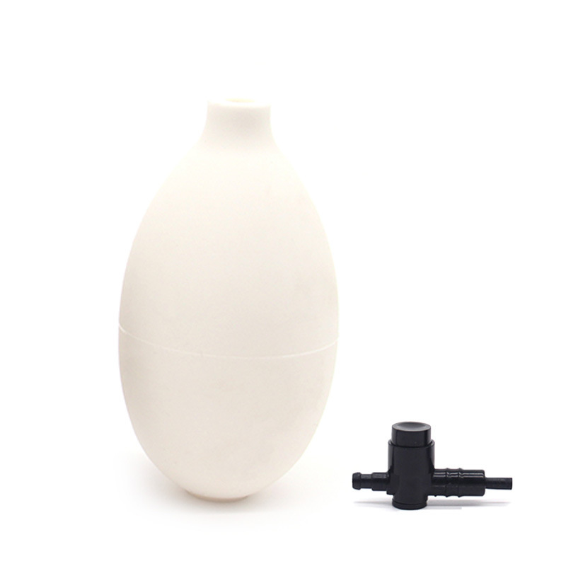 ゴムおよびプラスチック製品ハンドピンチバルブゴムエアバッグ肩と首枕インフレータブルマッサージシートアクセサリーpvc血圧スクイーズボール|undefined
