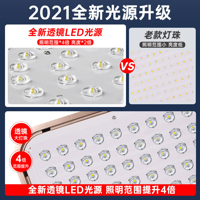 Junmu solar lámpara de techo interior de alta potencia sala de estar corredor balcón dormitorio pasillo jardín lámpara