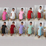 2025新品亚马逊欧美跨境女童时尚西装领+百折裙两件套厂家直销