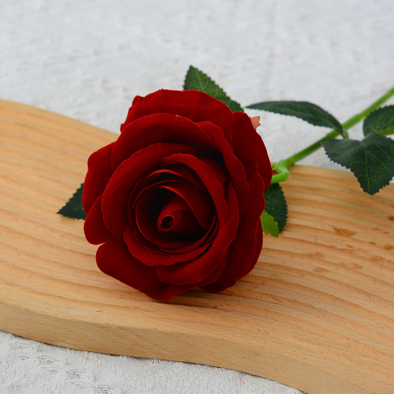 Burgundy (large flannel)