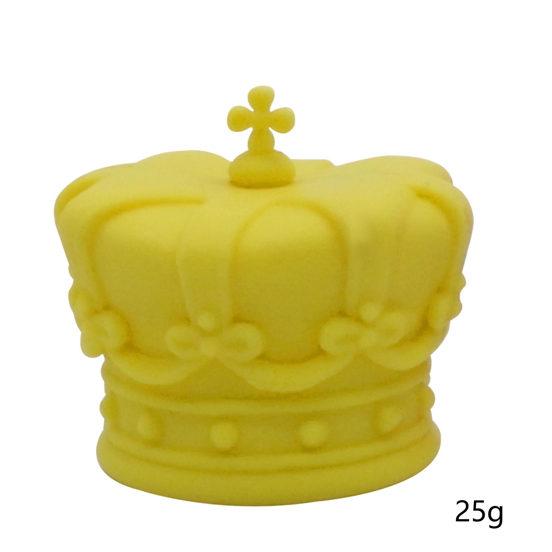 Tapón de botella de corona amarilla de silicona