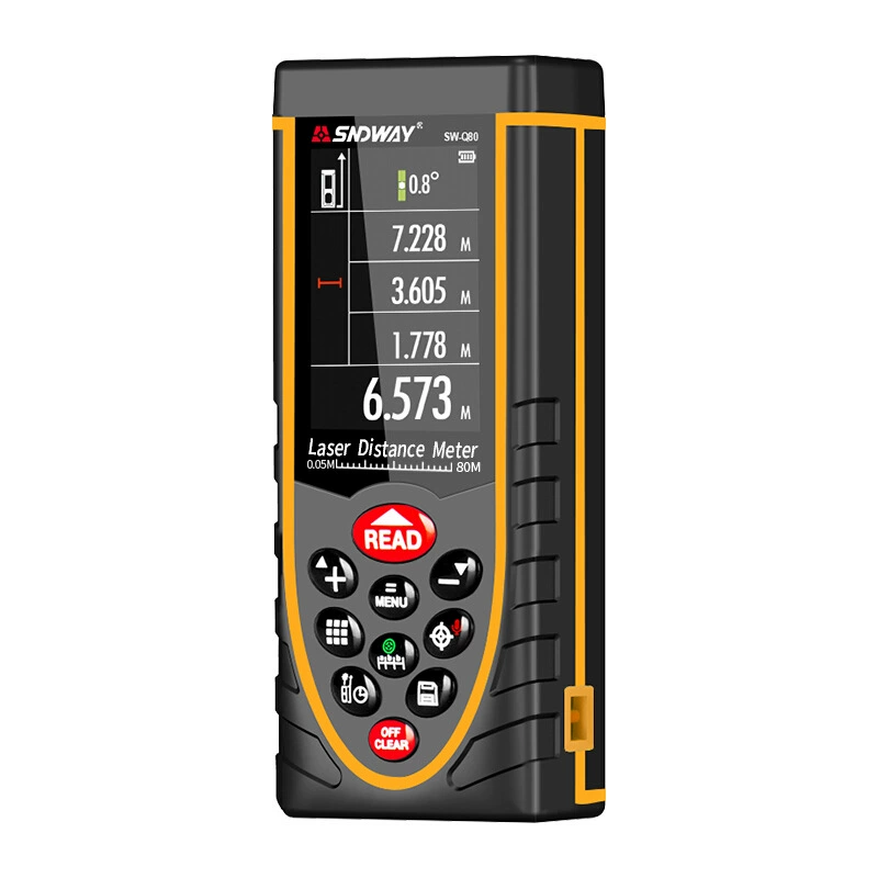 Дальномер SNDWAY SW-Q80/Q 120m уличный измерительный прибор с функцией голосового вещания может снимать видео
