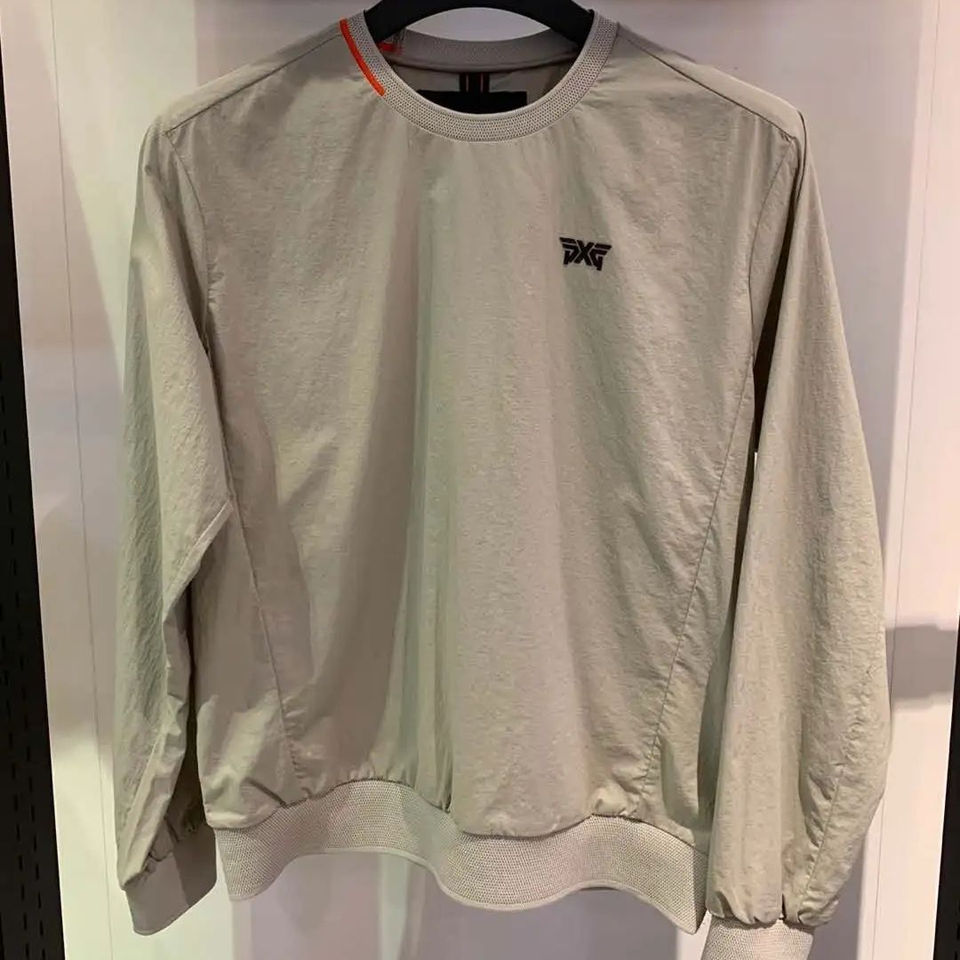 Spring and Autumn New Golf Men's Lightweight Breathable Long-Sleeved Sweatshirt Outdoor Sports Fashion Pullover Casual Top Trendy