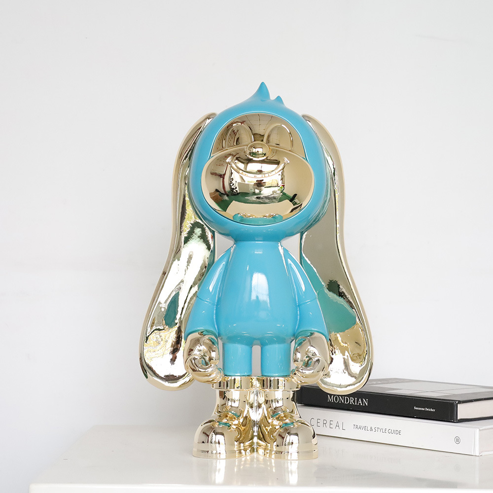 Blue, golden