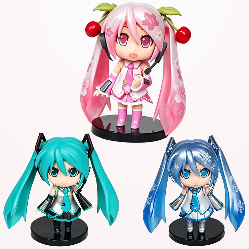 2D Q-version figure of a future musician performing a first rehearsal, detachable blind box ornament, anime merchandise toy, in stock 2D Q-version figure of a future musician performing a first rehearsal, detachable blind box ornament, anime merchandise toy, in stock