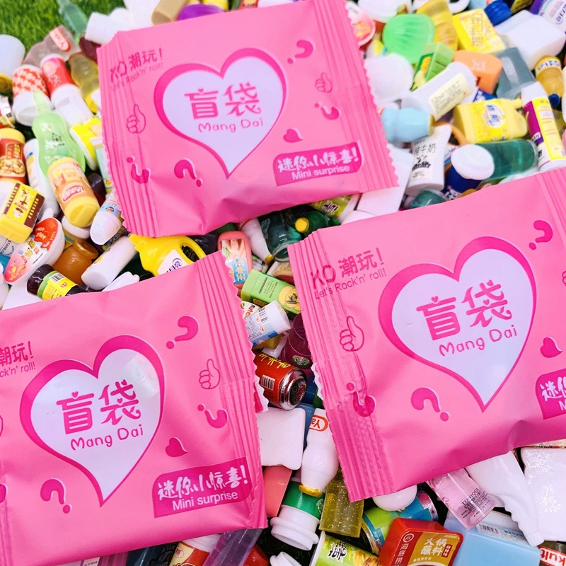 Имитация мини-маркета, супермаркета, ведро для лапши быстрого приготовления, коробка для еды, модная сумка-сюрприз, чехол для мобильного телефона, аксессуары из смолы «сделай сам»