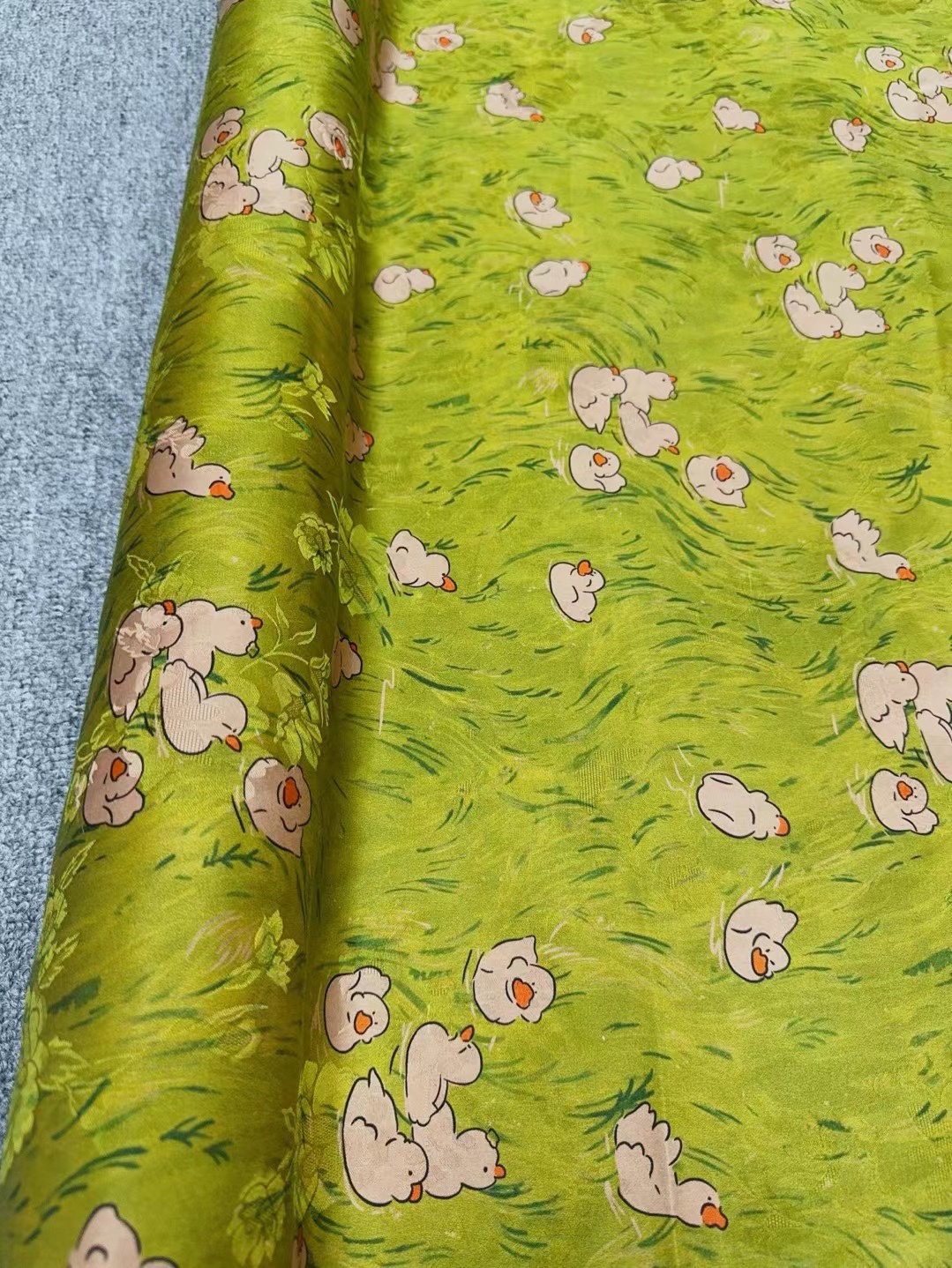 Green bottom duck*price per meter
