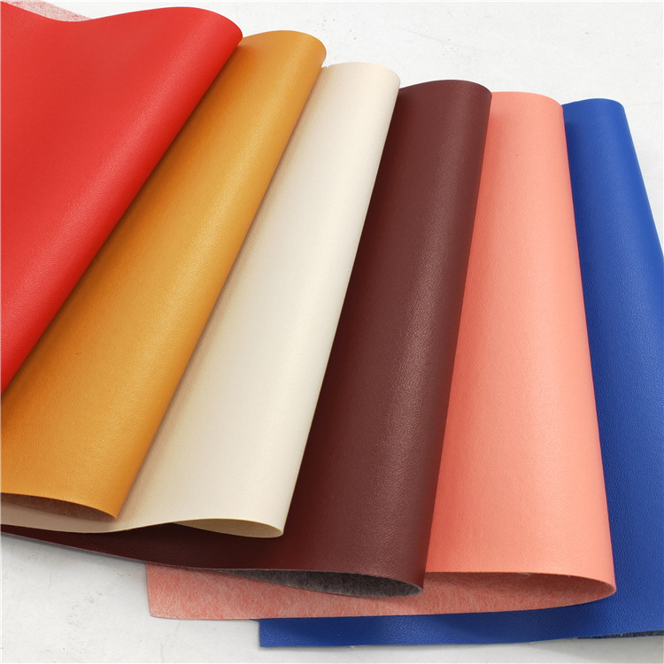 皮革工厂现货小针纹细纹PVC皮革酒盒礼品盒手机壳内裡辅料皮革