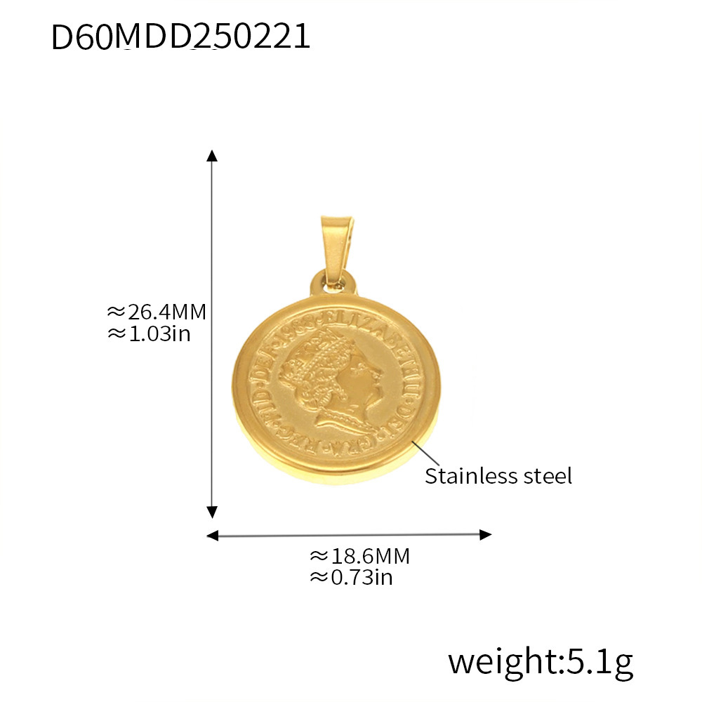 Europa y América de moda DIY accesorios colgante colección red de acero inoxidable 18K joyas collares de oro real al por mayor