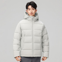 迪家平替冬季羽绒服男休闲连帽外套男士户外运动高品质保暖上衣