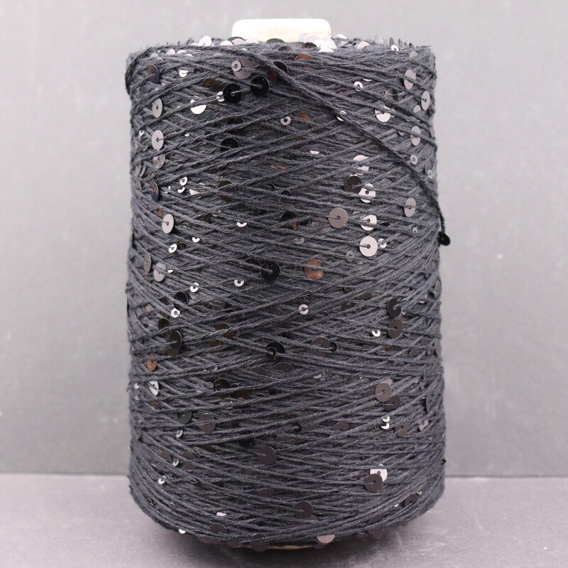 50 Grams of 3Mm+6Mm Sequins, 100% Pure Cotton Yarn, Hand-Woven 50 Grams of 3Mm+6Mm Sequins, 100% Pure Cotton Yarn, Hand-Woven