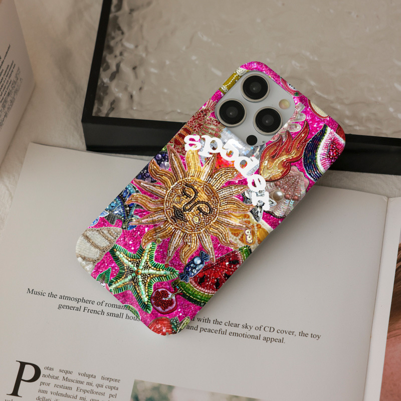 45g Weight iPhone Applicable Brands Phone Cases Classification tpu Material Sun Pattern Retro, Simple Style Style Tpu Sun Retro Simple Style Phone Cases Phone Accessories 2