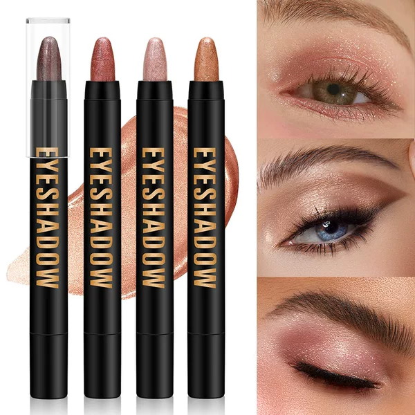 Cross-border European and American Cosmetic Eye Shadow Stick Brightens and Modifications Tear Groove Sleeping Silkworm to Enhance Color A Multi-functional Eye Shadow Stick