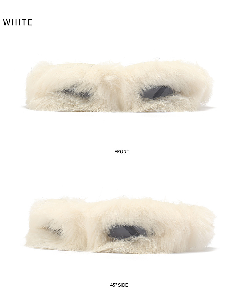 Cross border European and American concept polygonal wrapped "futuristic" sunglasses trendy sunglasses niche model 6609_voghion.com