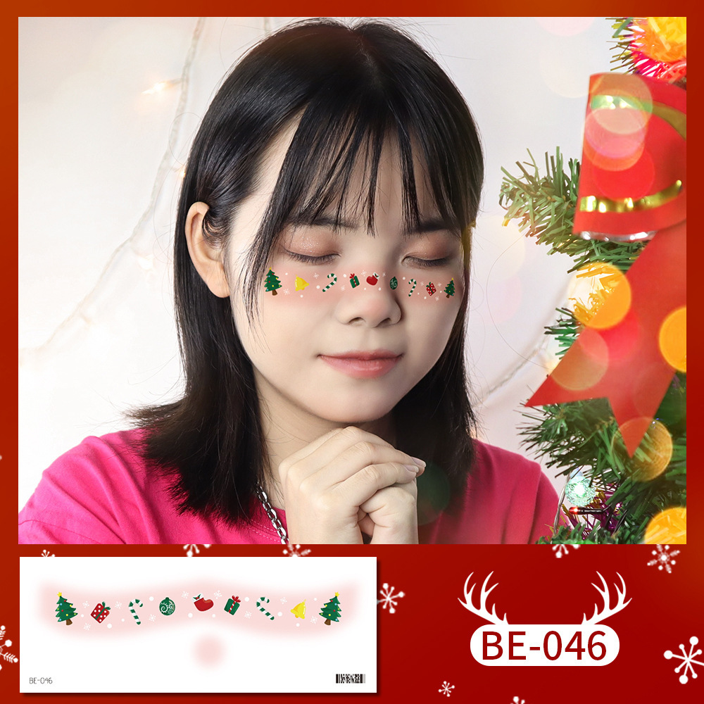 BE-046 (크리스마스 페이스 스티커)