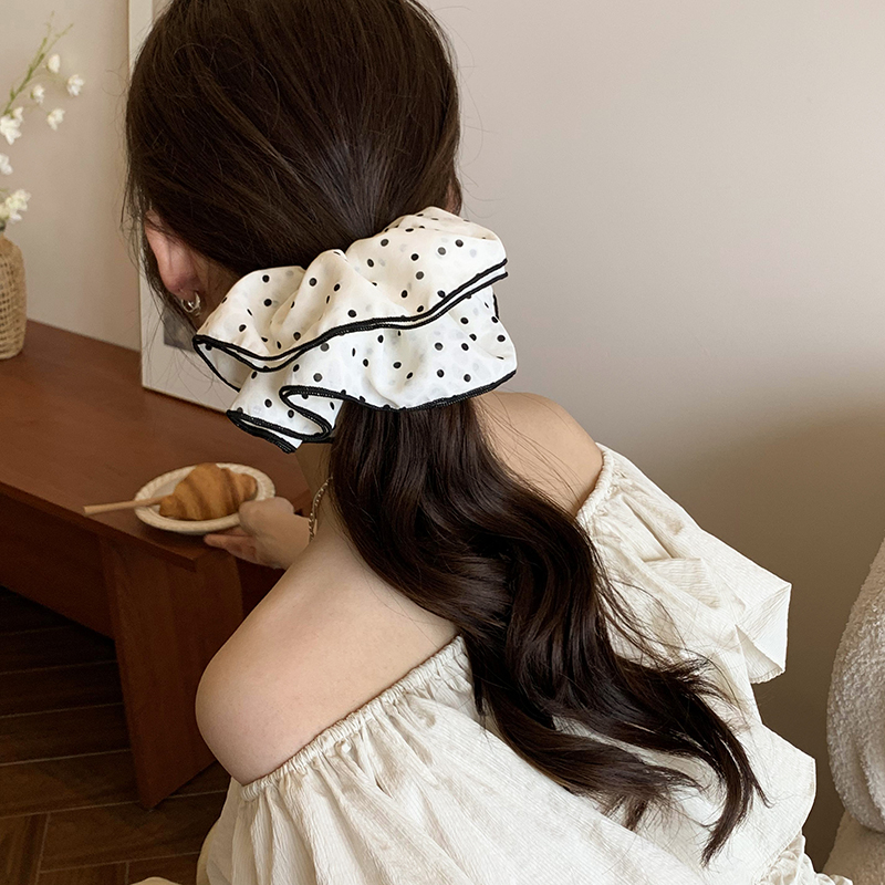 Elegant ponytail