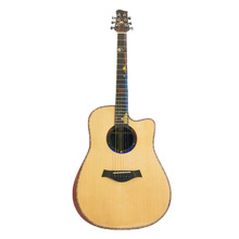 41寸全单吉他云杉玫瑰木全单板吉他批发高端演出guitar民谣木吉他