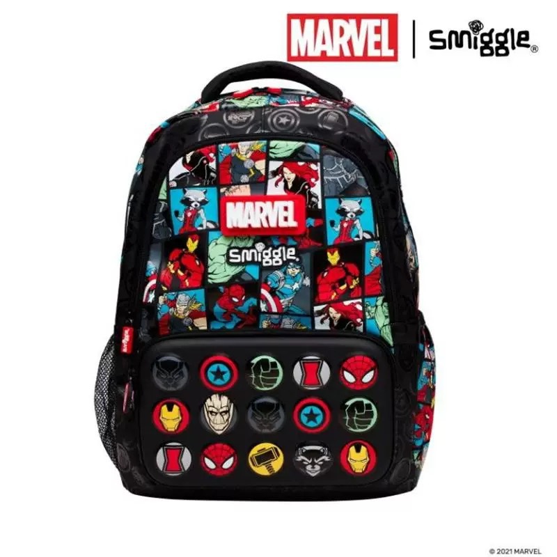 Australia smiggle Spiderman mochila escolar escuela primaria mochila bolsa de comida juego de papelería bolsa de lápices billetera taza de agua