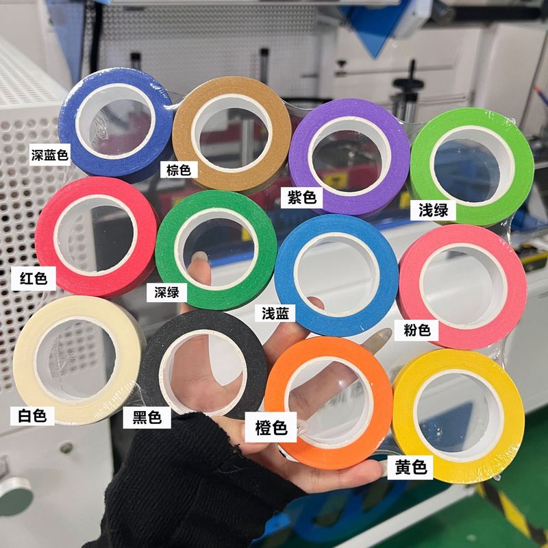 卸売り20メートルカラー虹美紋紙塗装マスキング色分解線少年早教美術美紋紙テープ|undefined
