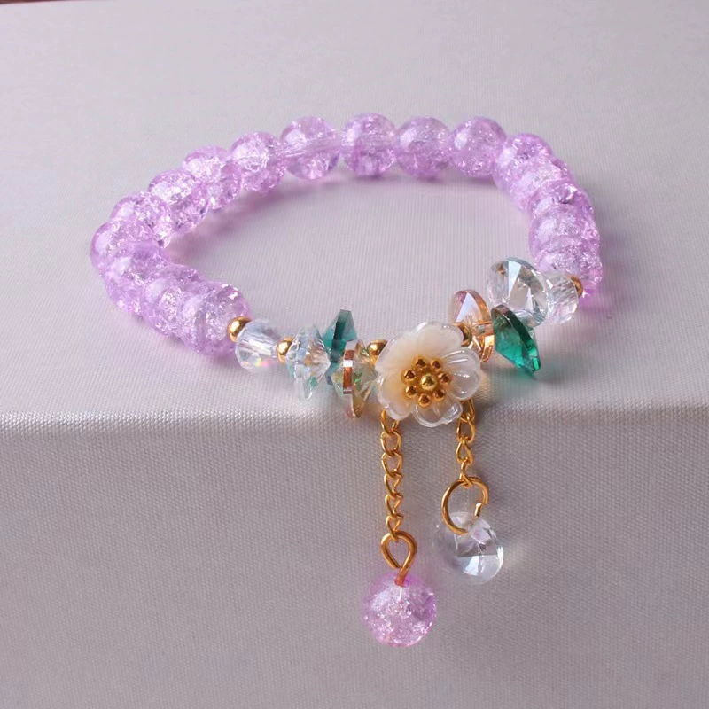 Summer children's beaded bracelet, beads solar-powered
