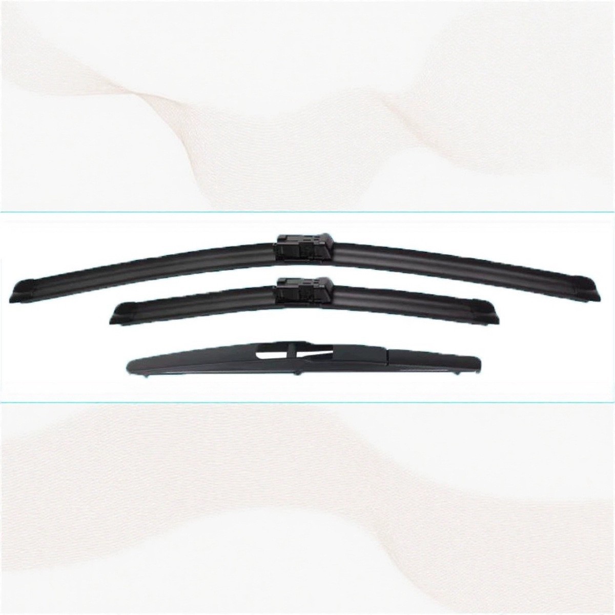 Suitable for Changan Cs75 Wiper Blades 2013-2022 (22"+18"+10") Front and Rear Wiper Blades