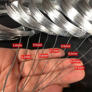 Wire Wire DIY Handmade Fine Floral Tie Line Soft Pottery Clay Sculpture Skeleton Flower Material Small Roll Household Bundled Fine Iron Wire