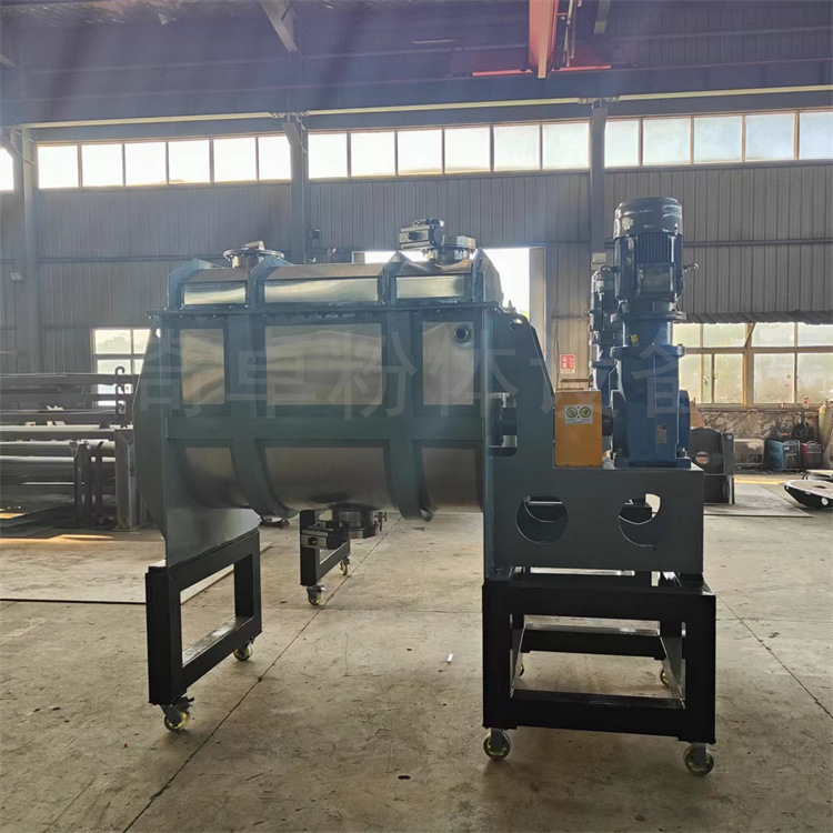 奇卓卧式食品搅拌机 不锈钢饼干螺带混合机 欢迎选购