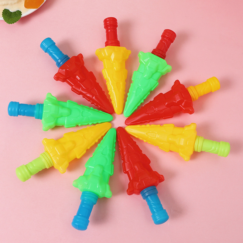 No lesionado PVC modelo de color caramelo cuchillo lindo escuela jardín de infantes regalo modelo de juguete festivales transfronterizos