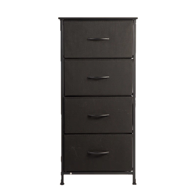 Transfronterizos armario de artículos diversos dormitorio cajón de cabecera sala de estar no tejida armario de almacenamiento fácil de instalar armario de almacenamiento armario