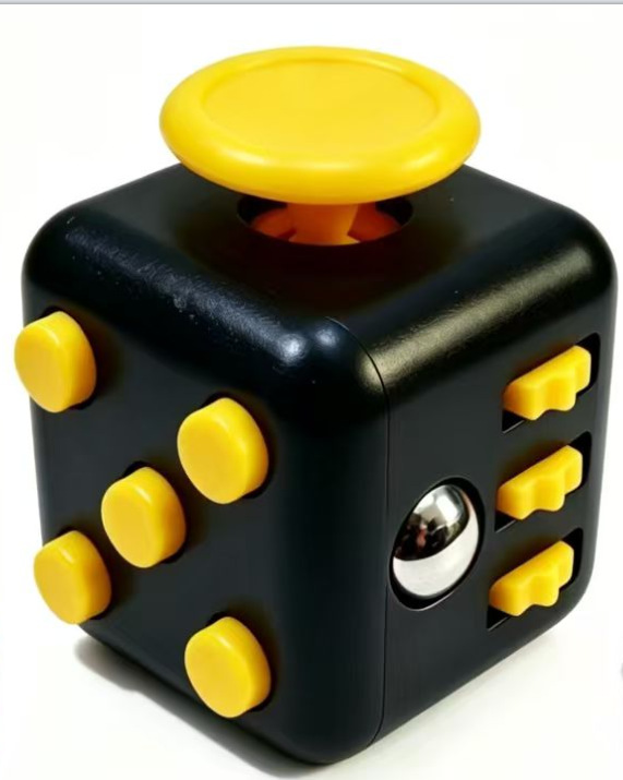 Cubo de Rubik de descompresión, cubo de dados, cubo del espacio, cubo infinito, para liberar estrés.