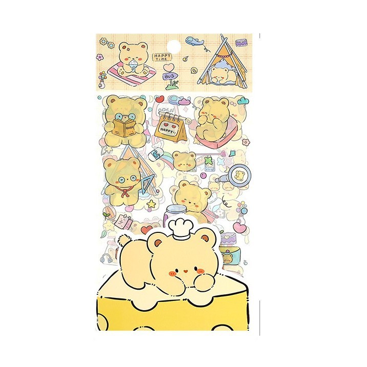 漫画の動物ステッカー学生かわいいパンダペットハンドブック素材水カップ携帯電話ケース装飾ステッカー卸売|undefined