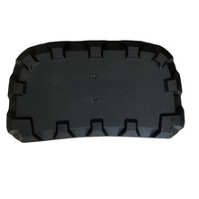 箱脚座配件行李箱塑胶脚座塑料箱包底座拉杆箱防刮底座工具箱底座