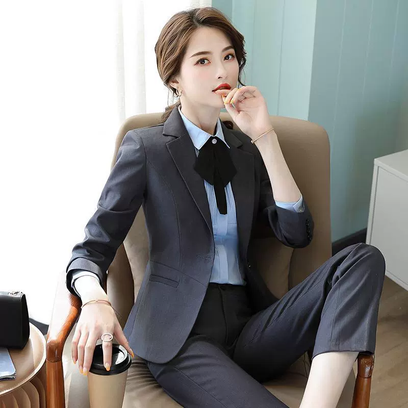 Classic suit jacket, spring set, long-sleeve, overall, trend of season